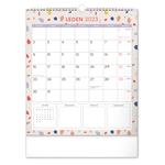 Nástěnný kalendář 2023 plánovací kalendář Terazzo