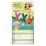 Nástěnný kalendář 2023 Rodinný plánovací XXL