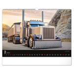 Nástěnný kalendář 2023 Trucks