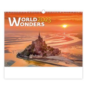 Nástěnný kalendář 2023 - World Wonders