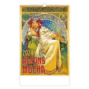 Nástěnný kalendář 2024 - Alfons Mucha