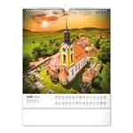 Nástěnný kalendář 2024 Česká republika