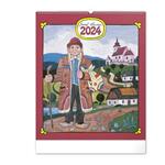Nástěnný kalendář 2024 Josef Lada - Rok na vsi