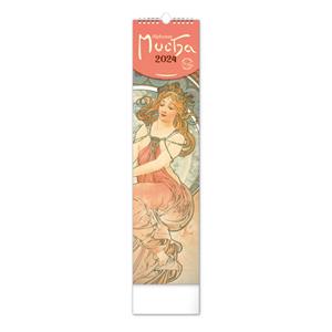 Nástěnný kalendář 2024 Kravata - Alfons Mucha