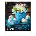 Nástěnný kalendář 2024 - Live Design
