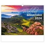 Nástěnný kalendář 2024 - Malebné Slovensko