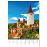 Nástěnný kalendář 2024 - Naše hrady a zámky