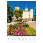 Nástěnný kalendář 2024 - Naše hrady a zámky