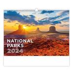 Nástěnný kalendář 2024 - National Parks