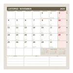 Nástěnný kalendář 2024 - Plánovací