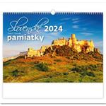 Nástěnný kalendář 2024 - Slovenské pamiatky