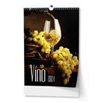 Nástěnný kalendář 2024 Víno