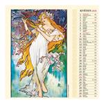 Nástěnný kalendář 2026 - Alfons Mucha