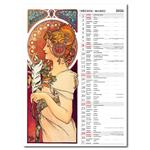Nástěnný kalendář 2026 - Alfons Mucha