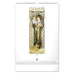Nástěnný kalendář 2026 Alfons Mucha