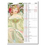 Nástěnný kalendář 2026 - Alfons Mucha