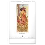 Nástěnný kalendář 2026 Alfons Mucha