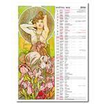 Nástěnný kalendář 2026 - Alfons Mucha