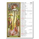 Nástěnný kalendář 2026 - Alfons Mucha