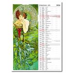 Nástěnný kalendář 2026 - Alfons Mucha