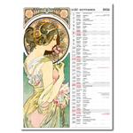 Nástěnný kalendář 2026 - Alfons Mucha