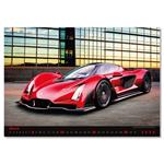 Nástěnný kalendář 2026 - Cars