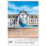 Nástěnný kalendář 2026 český Bratislava