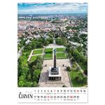 Nástěnný kalendář 2026 český Bratislava