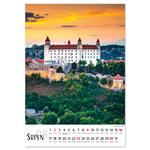 Nástěnný kalendář 2026 český Bratislava