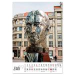 Nástěnný kalendář 2026 český Praha