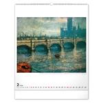 Nástěnný kalendář 2026 Claude Monet
