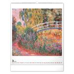 Nástěnný kalendář 2026 Claude Monet