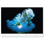 Nástěnný kalendář 2026 - Deep Blue
