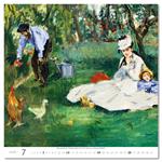 Nástěnný kalendář 2026 - Impressionism