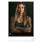 Nástěnný kalendář 2026 Inked Girls