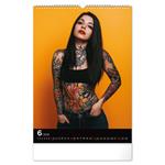 Nástěnný kalendář 2026 Inked Girls