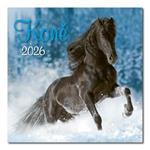 Nástěnný kalendář 2026 - Koně