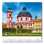 Nástěnný kalendář 2026 - Křížem krážem Českou republikou