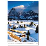 Nástěnný kalendář 2026 - Mountains/Berge/Hory