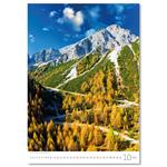 Nástěnný kalendář 2026 - Mountains/Berge/Hory