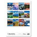 Nástěnný kalendář 2026 - Mountains/Berge/Hory