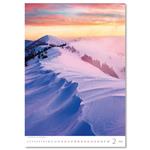 Nástěnný kalendář 2026 - Mountains/Berge/Hory