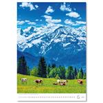 Nástěnný kalendář 2026 - Mountains/Berge/Hory