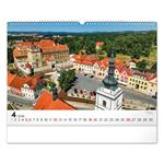 Nástěnný kalendář 2026 Panoramata Česka