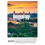 Nástěnný kalendář 2026 polský Bratislava