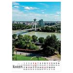 Nástěnný kalendář 2026 polský Bratislava