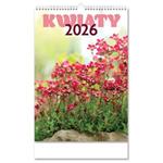 Nástěnný kalendář 2026 polský Květy