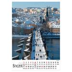 Nástěnný kalendář 2026 polský Praha