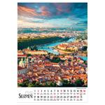 Nástěnný kalendář 2026 polský Praha