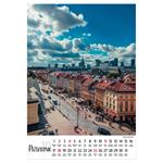 Nástěnný kalendář 2026 polský Varšava